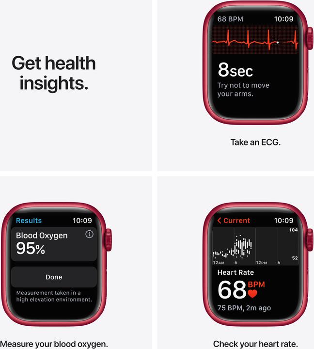 Image du produit Apple Watch Series 7 (41 mm, 4G)