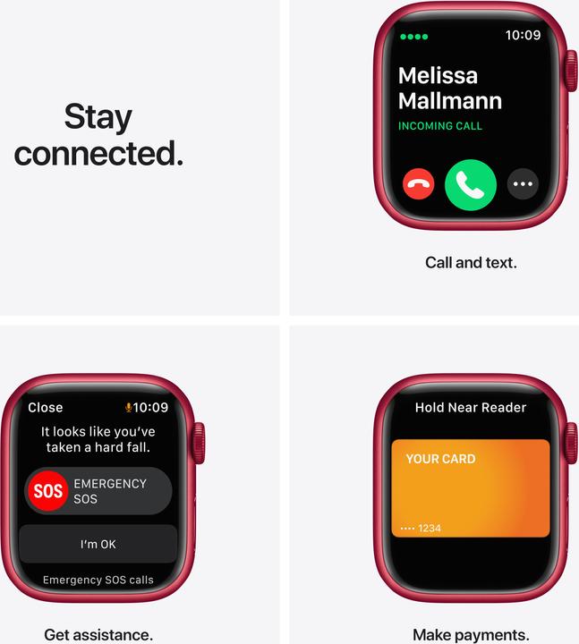 Image du produit Apple Watch Series 7 (41 mm, 4G)