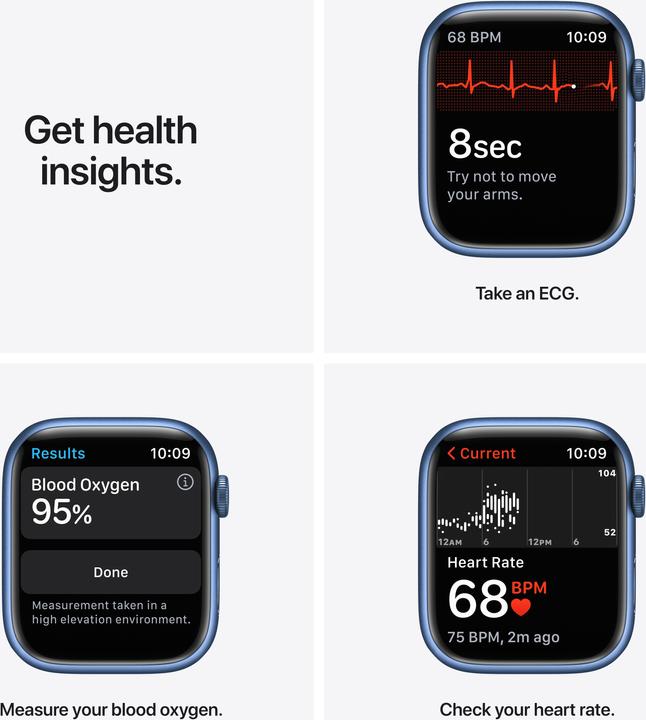 Produktbild Apple Watch Series 7 (45 mm, 4G)
