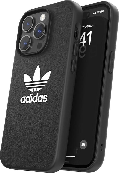 Actual product image adidas OR Moulded Case BASIC iPhone 14 Pro 6.1" czarny/black 50178 (Apple iPhone 14 Pro)