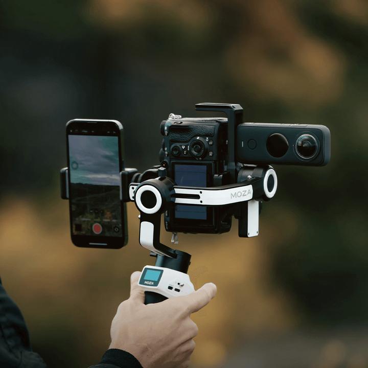 Image du produit Gudsen Gimbal pour appareil photo, caméscope, smartphone Moza AIRCROSS S (Appareil compact, Appareil photo à objectif interchangeable, Smartphone, 1.80 kg)
