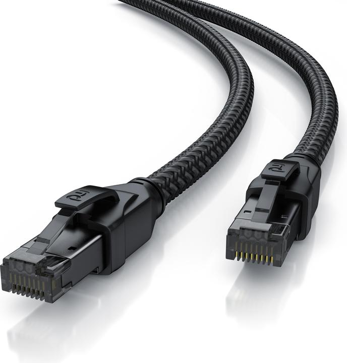Primewire Netzwerkkabel CAT.8, RJ-45, Ethernet, Patchkabel CAT 8, Gigabit Ethernet 40 Gbit/s S/FTP LAN Kabel (S/FTP, CAT8.1, 5 m)