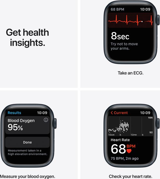 Image du produit Apple Montre Nike Series 7 (45 mm, 4G)