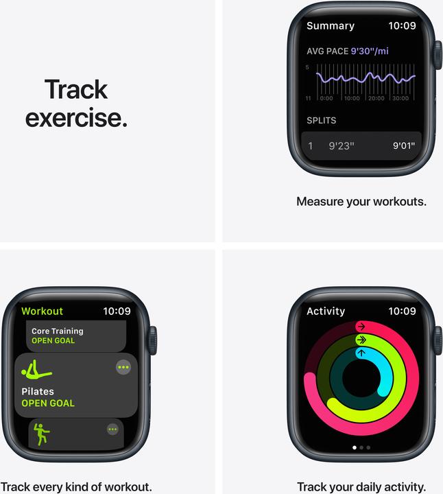 Image du produit Apple Montre Nike Series 7 (45 mm, 4G)