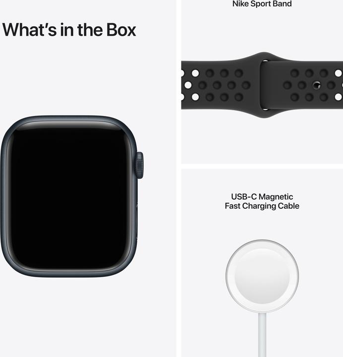 Image du produit Apple Montre Nike Series 7 (45 mm, 4G)