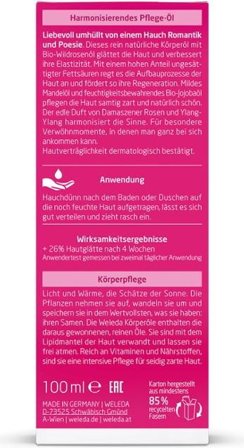 Image du produit Weleda Harmonisant à l'églantier (Huile pour le corps, 100 ml)