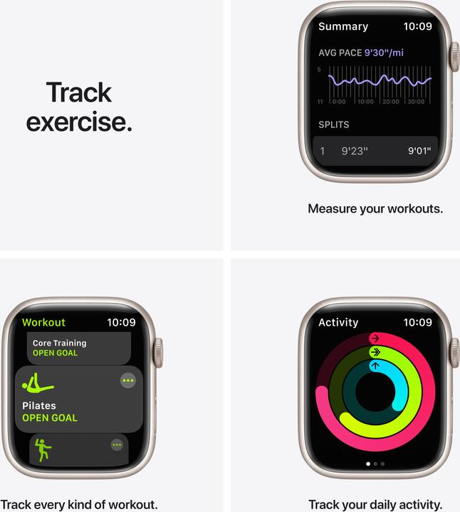 Produktbild Apple Watch Nike Series 7 (45 mm)