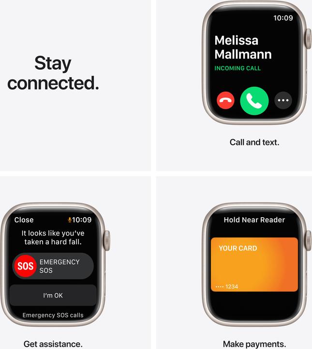Produktbild Apple Watch Nike Series 7 (45 mm)