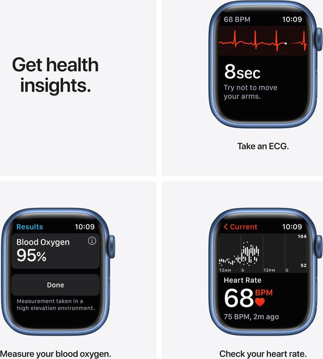 Image du produit Apple Watch Series 7 (41 mm, 4G)