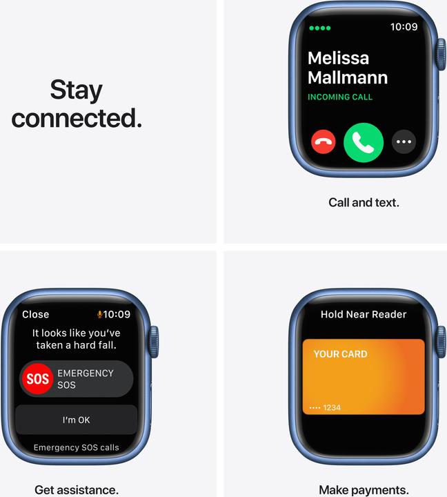 Image du produit Apple Watch Series 7 (41 mm, 4G)