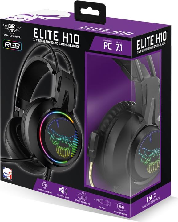 Actual product image Spirit Of Gamer Pro Elite H10 (Cable)
