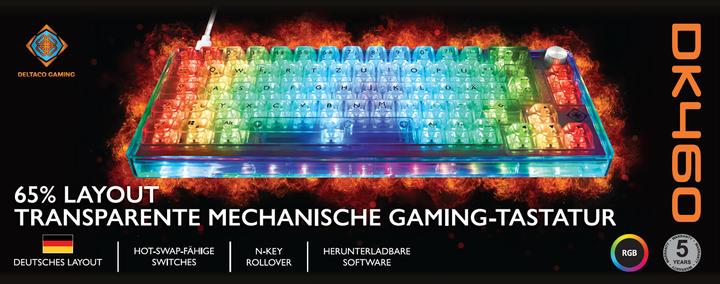 Produktbild Deltaco Gaming DK460 (DE, Kabelgebunden)