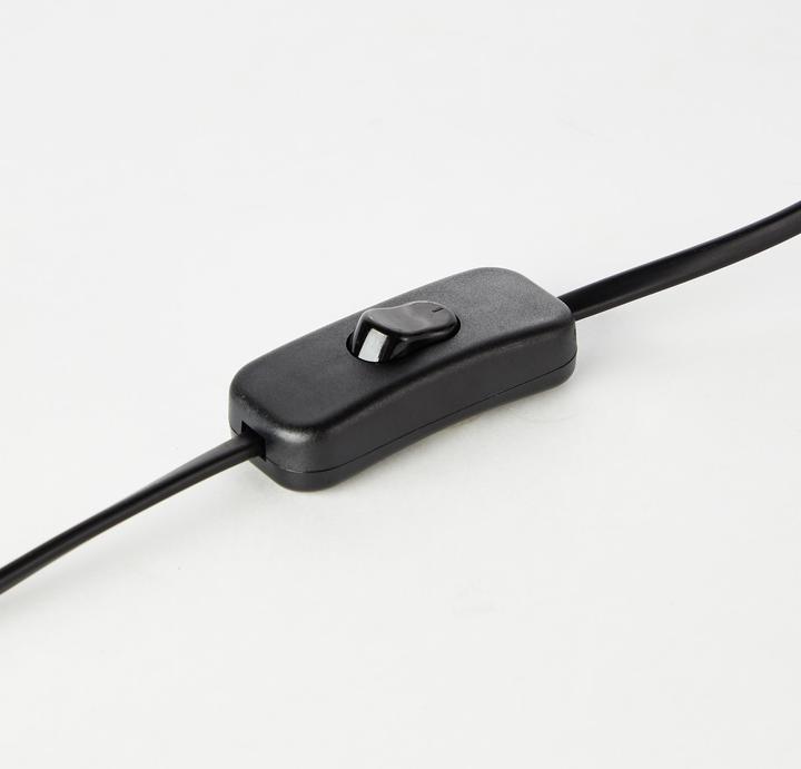 Produktbild Brilliant Annice Tischleuchte 52cm schwarz matt/messing gebürstet Mass: 52x43 (E14)