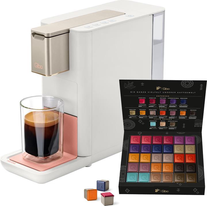 Produktbild Tchibo Qbo ICONIC Pantone™ Kapselmaschine inkl. 30 Kapseln, Muted Clay