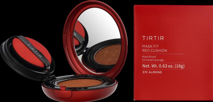 Produktbild TirTir Mask Fit Red Cushion Foundation Full Coverage Weightless Skin Fit (#37C Almond)