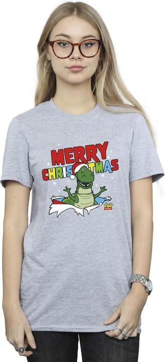 Disney Toy Story Rex Christmas Burst TShirt (XXL)