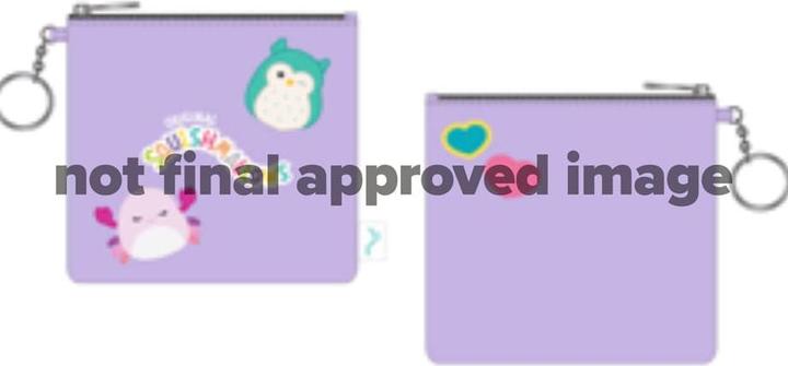 Image du produit Difuzed Squishmallows porte-monnaie Zip Mixed Squish Fluffy