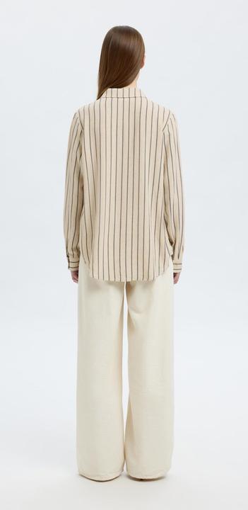 Actual product image Selected Femme Streifen Langarmhemd (42)