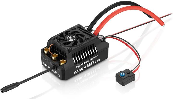 Produktbild Hobbywing Ezrun MAX5 HV G2 Regler 250 Amp, 6-12s LiPo, BEC