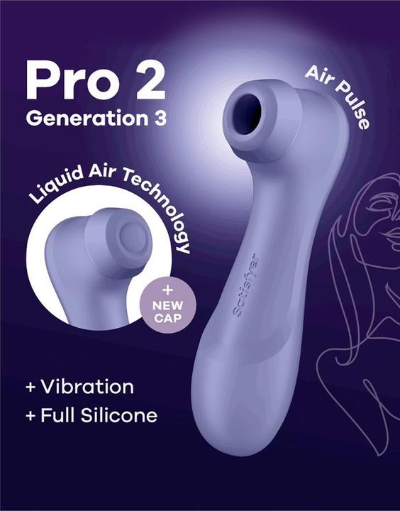 Actual product image Satisfyer Pro 2 Gen 3 Vibration