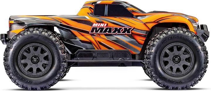 Produktbild Traxxas MINI-MAXX 4WD orange BL-2S Brushless mit Akku und Ladegerät (RTR Ready-to-Run)
