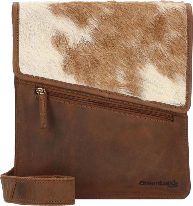 Immagine prodotto Greenland Nature Naturale Borsa a tracolla combinata in pelle 26 cm