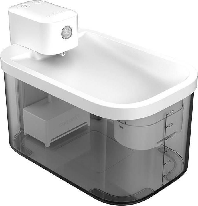 Dogness Fontana intelligente D13 con sensore per cani e gatti (bianco) (3 l)