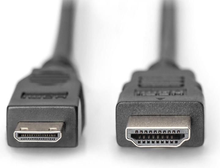 Produktbild Digitus mini HDMI (Typ C) — HDMI (Typ A) (2 m, HDMI)