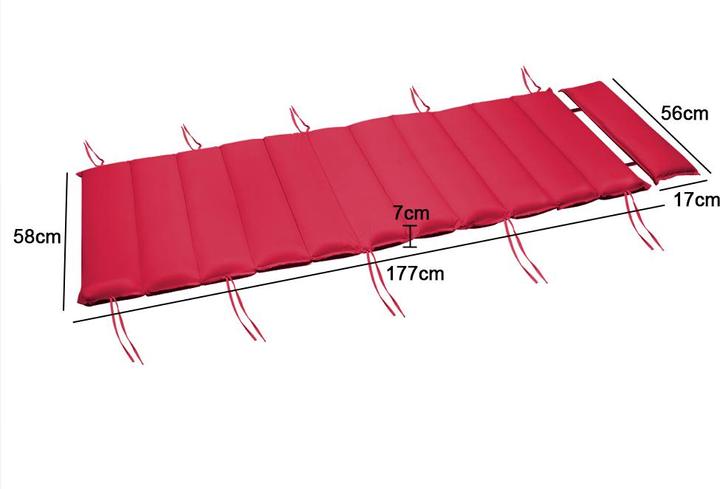 Produktbild Detex Liegenauflage (177 x 59 x 7 cm)
