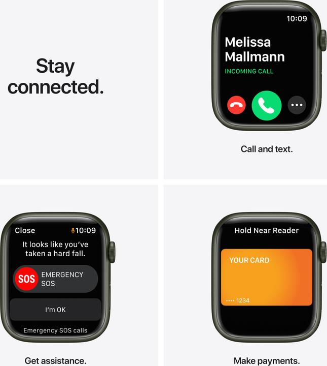 Image du produit Apple Watch Series 7 (45 mm, WLAN uniquement)