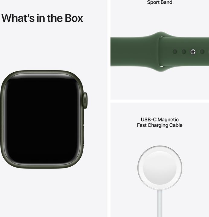 Image du produit Apple Watch Series 7 (45 mm, WLAN uniquement)