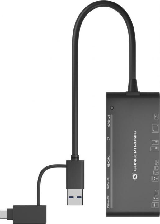 Produktbild Conceptronic Card Reader USB3.0 (USB-C, USB 3.0)