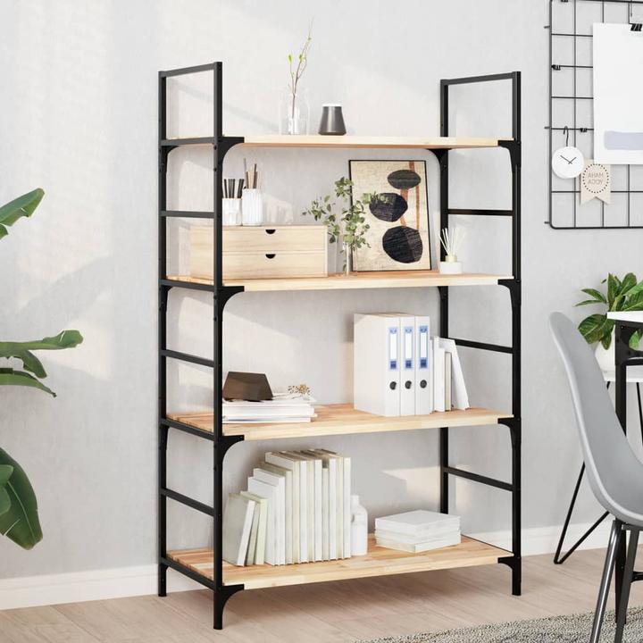 Produktbild VidaXL Schweberegal Akazie Unbehandelt (100 x 40 x 2 cm)