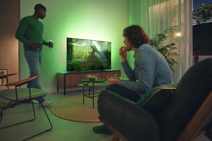 Actual product image Philips 65OLED706 Ambilight (65", OLED706, OLED, 4K, 2021)