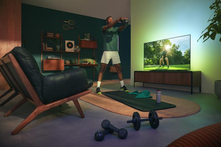 Actual product image Philips 65OLED706 Ambilight (65", OLED706, OLED, 4K, 2021)