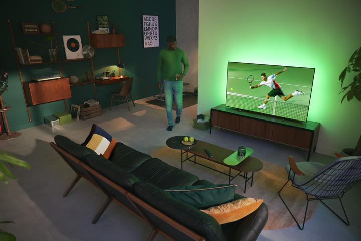 Actual product image Philips 65OLED706 Ambilight (65", OLED706, OLED, 4K, 2021)