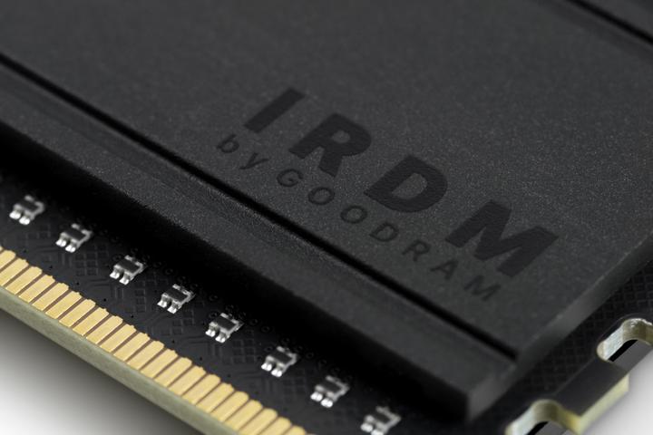 Actual product image Goodram IRDM 3600 MT/s 2x8GB DDR4 KIT DIMM RGB (2 x 8GB, 3600 MHz, DDR4-RAM, DIMM)