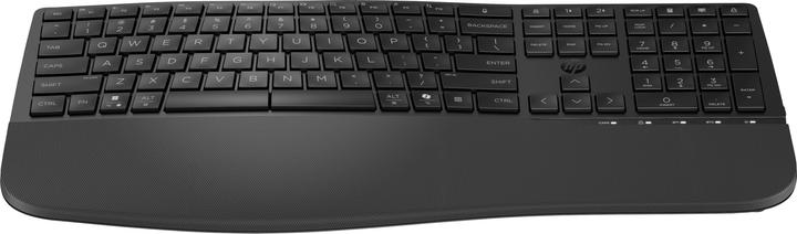 Produktbild HP 685 Comfort Dual-Mode Keyboard, Volle Grösse (100%), Kabellos, RF Wireless + Bluetooth, Membran Ke (DE, Kabellos)