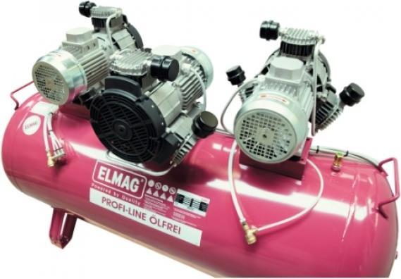 Produktbild Elmag Kompressor PROFI LINE PL 330/10/100W - ölfrei (10 Bar, 270 l)