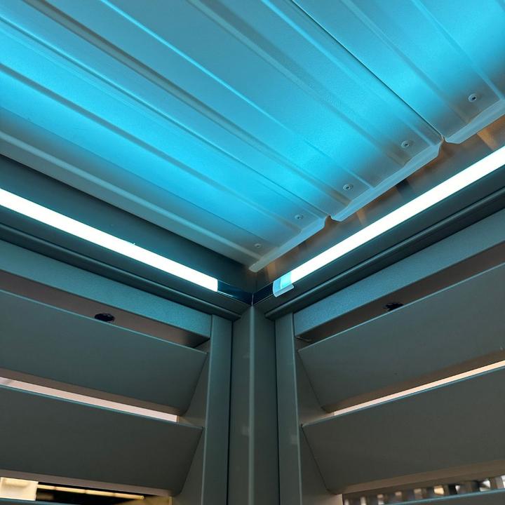 Image du produit Ventaris Éclairage LED périphérique de la pergola Lot de 2 (une longueur et une largeur) (400 cm, 2 cm)