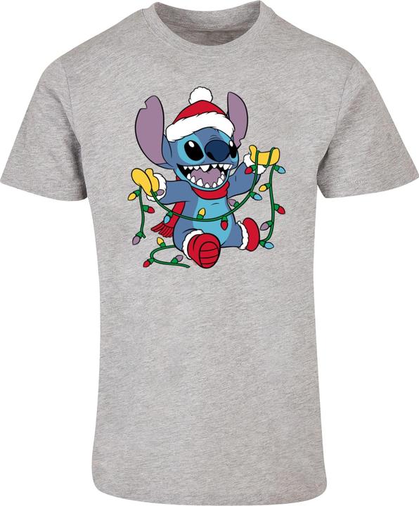 Immagine prodotto Absolute Cult Lilo e Stitch - Maglietta Basic con luci di Natale - 114349 (M)