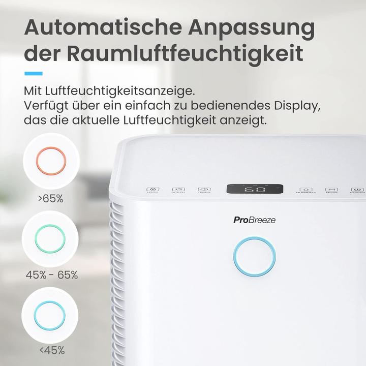 Image du produit Breeze Déshumidificateur d'air (288.00 l/24h)