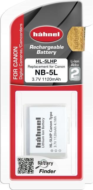 Image du produit Hähnel Batterie Dk Canon Hl-5lhp (Batterie de l'appareil photo)