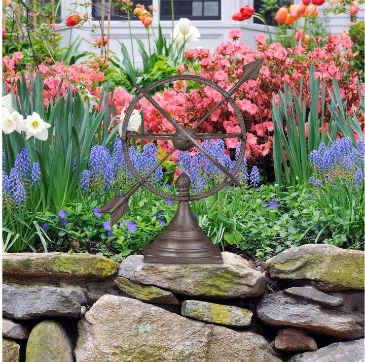 Actual product image Relaxdays Garden Sundial M