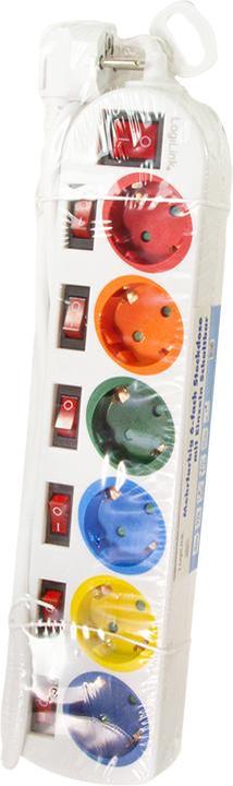 Immagine prodotto LogiLink 6x CEE 7/3 (6 x, CEE 7/3, 1.50 m)