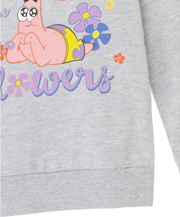 Immagine prodotto Spongebob Squarepants Stop And Smell The Flowers Felpa con Cappuccio Ragazze (116)