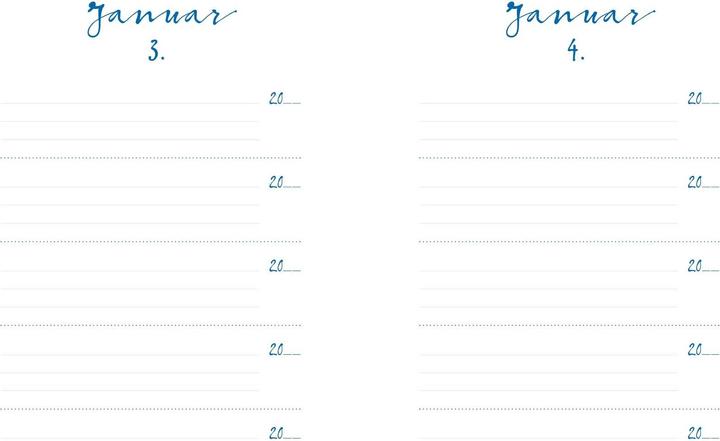 Produktbild Fünf-Jahres-Tagebuch - One Line a Day (A5)