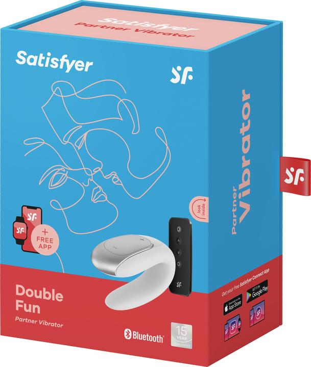 Actual product image Satisfyer Double Fun Partner Vibrator