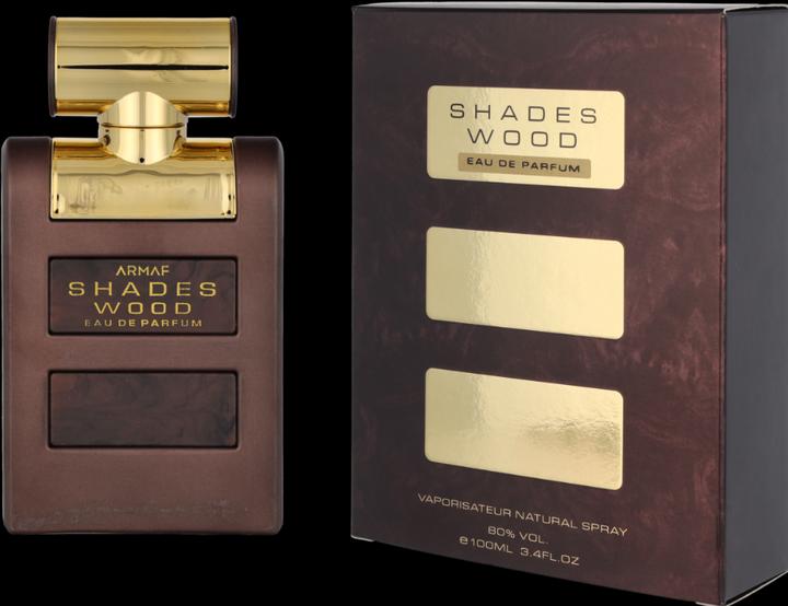 Actual product image Armaf Shades Wood by Eau de Toilette Spray 100 ml (Eau de toilette, 100 ml)
