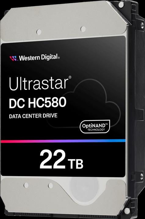 Actual product image WD DC HC580 SAS 512E SE P3 (22 TB, 3.5", CMR)